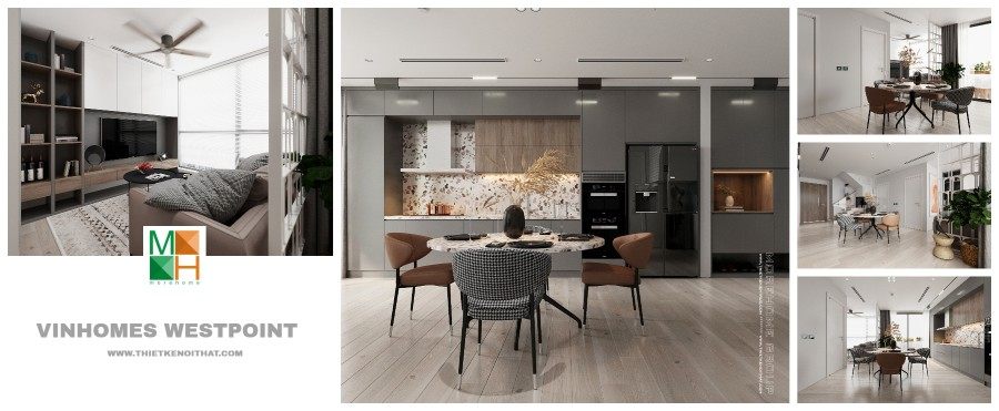 Thiết kế nội thất chung cư Vinhomes Westpoint